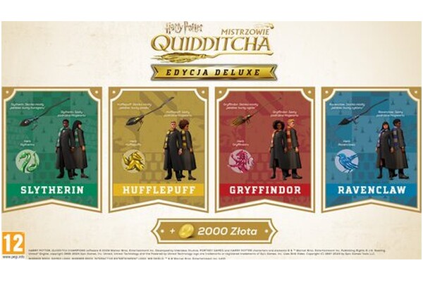 Harry Potter Mistrzowie Quidditcha Edycja Deluxe Nintendo Switch