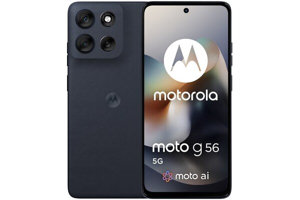 Smartfon Motorola moto g56 5G czarny 6.72" 8.0GB/256.0GB