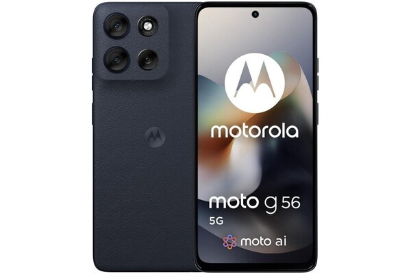 Smartfon Motorola motorola g56 5G czarny 6.72" 8.0GB/256.0GB