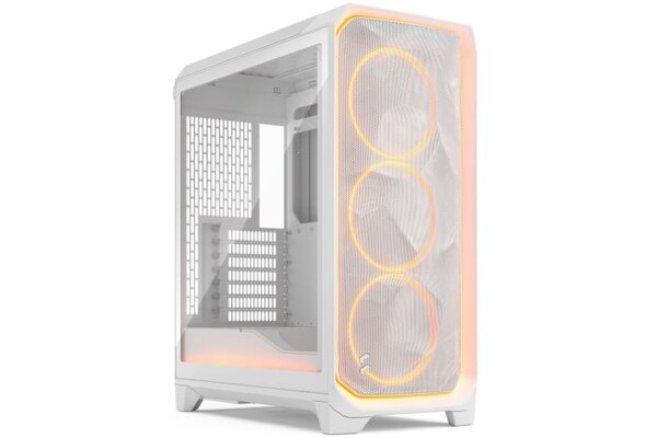 Obudowa PC Fractal Design Meshify 3 TG Clear Midi Tower biały