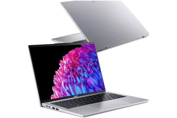 Laptop ACER Swift Go 14 14.0" Intel Core Ultra 5 125U Intel 16GB 512GB SSD Windows 11 Home srebrny
