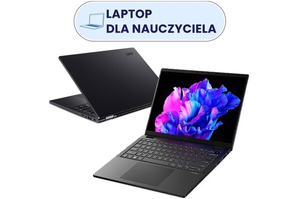 Laptop ACER TravelMate P6 14.0" Intel Core i7 1355U INTEL Iris Xe 32GB 1TB SSD Windows 11 Professional czarny