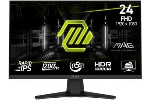 Monitor 23.8" MSI MAG MAG 244F czarny