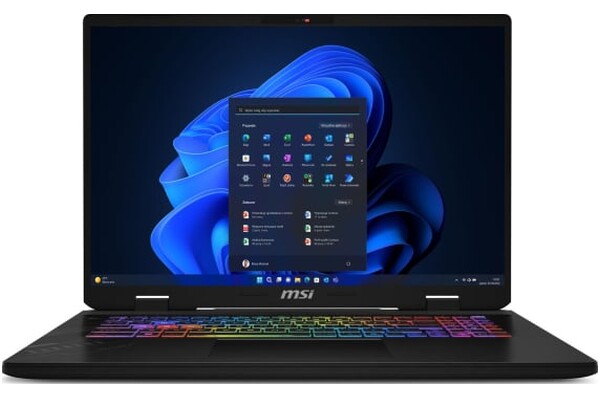 Laptop MSI Crosshair 17 17.0" Intel Core Ultra 9 275HX NVIDIA GeForce RTX 5070 16GB 1TB SSD M.2 Windows 11 Home szary