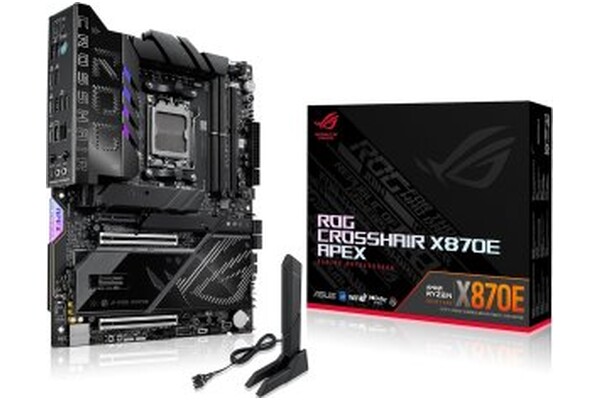 Płyta główna ASUS X870E Rog Crosshair Apex Socket AM5 AMD X870E DDR5 ATX