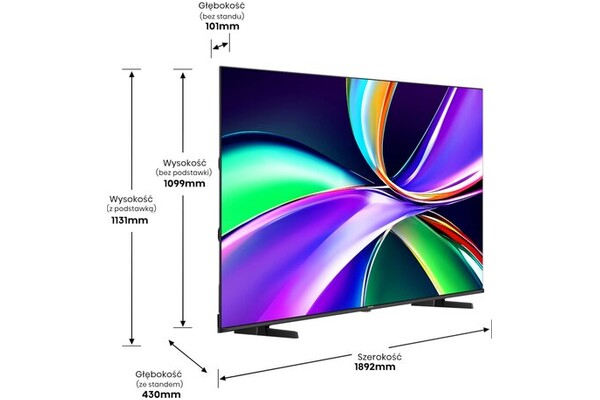 Telewizor Hisense 85E7Q 85" 4K Ultra HD