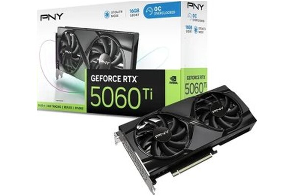Karta graficzna PNY RTX 5060 Ti Dual Fan 16GB GDDR7