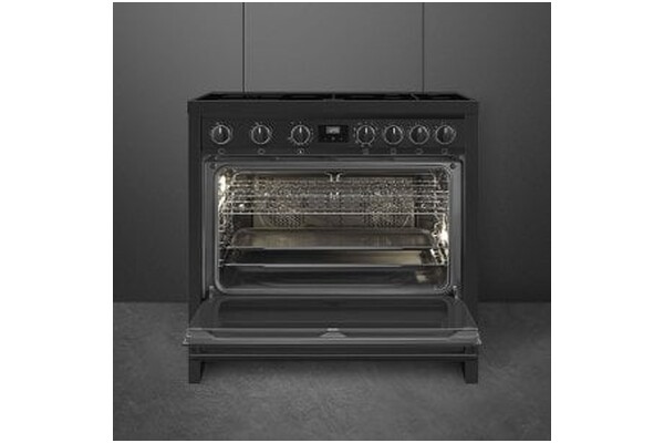 Kuchnia Smeg B95IMAN9 płyta Ceramiczna, piekarnik elektryczny