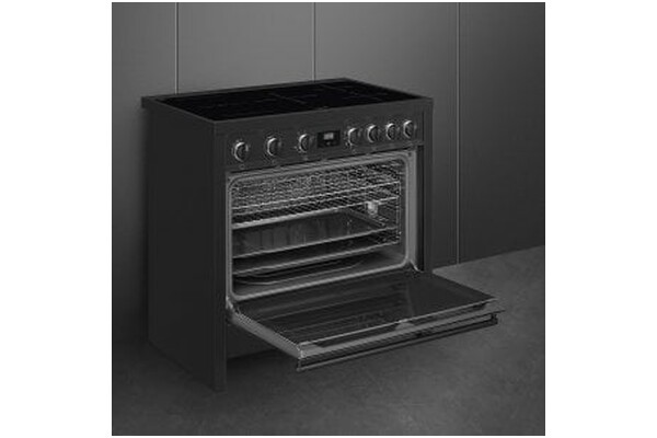 Kuchnia Smeg B95IMAN9 płyta Ceramiczna, piekarnik elektryczny