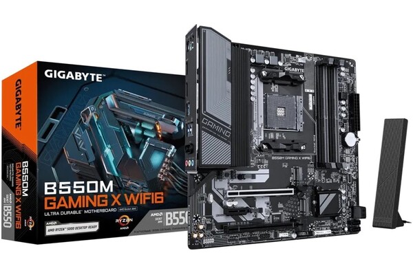 Płyta główna GIGABYTE B550M Gaming X Socket AM4 AMD B550 DDR4 microATX