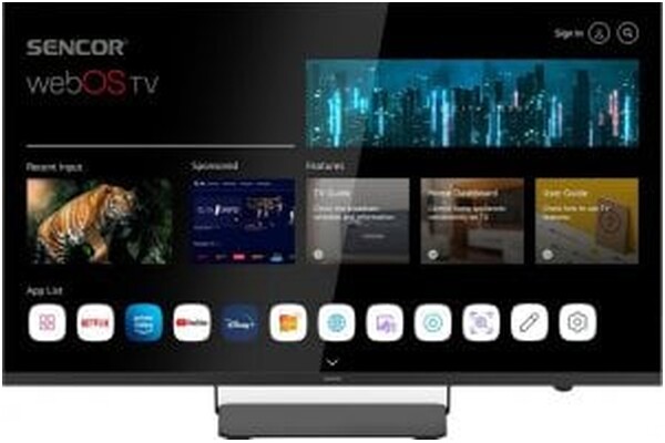 Telewizor SENCOR SLE43US850TCSB 43" 4K Ultra HD
