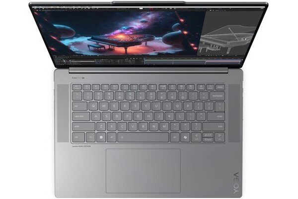 Laptop Lenovo Yoga Slim 7 Aura Edition 15.3" Intel Core Ultra 7 256V Intel Arc 140V 16GB 1TB SSD Windows 11 Home szary