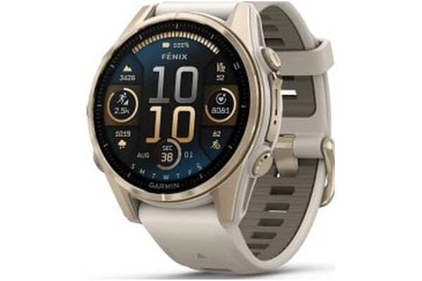 Smartwatch Garmin Fenix 8 1.30" beżowy