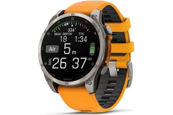 Smartwatch Garmin Fenix 8 1.40" żółty