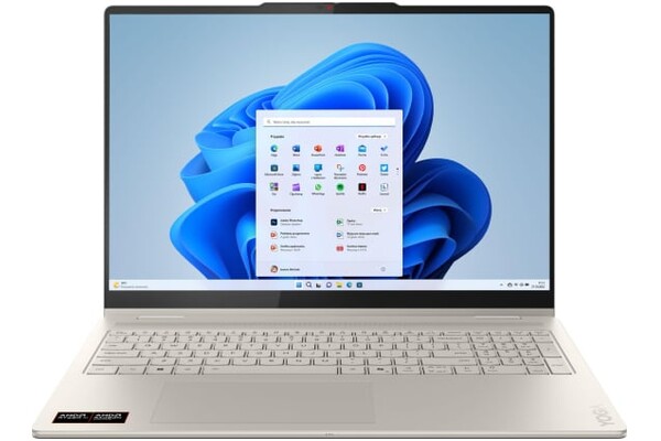 Laptop Lenovo Yoga 7 16.0" AMD Ryzen AI 7 350 350 AMD Radeon 860M 16GB 512GB SSD M.2 Windows 11 Home szary