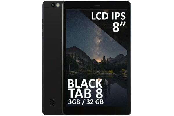 Tablet BLOW BlackTab 8 8.00" Unisoc Tiger T310 3.0GB/32GB, LTE, czarny