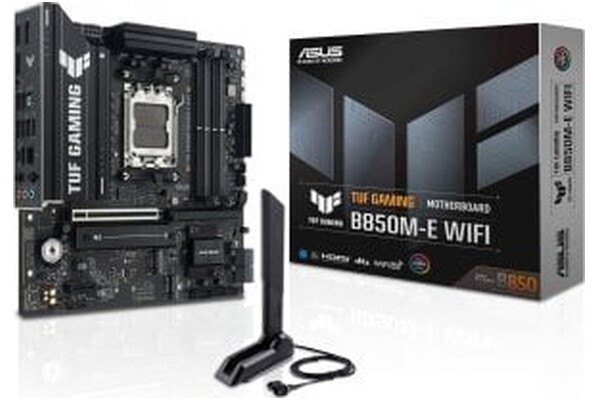 Płyta główna ASUS B850M-E TUF Gaming WiFi Socket AM5 AMD B850 DDR5 microATX