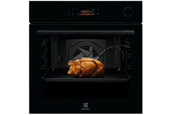 Piekarnik do zabudowy Electrolux LOC8H39WZ SteamCrisp elektryczny Parowy czarny