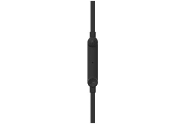 Słuchawki Belkin SoundForm Douszne Przewodowe czarny
