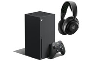 Konsola Microsoft Xbox Series X czarny + słuchawki STEELSERIES