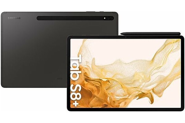 Tablet Samsung Galaxy Tab S8+ 12.40" Qualcomm Snapdragon 8 8.0GB/128GB, WiFi, czarny