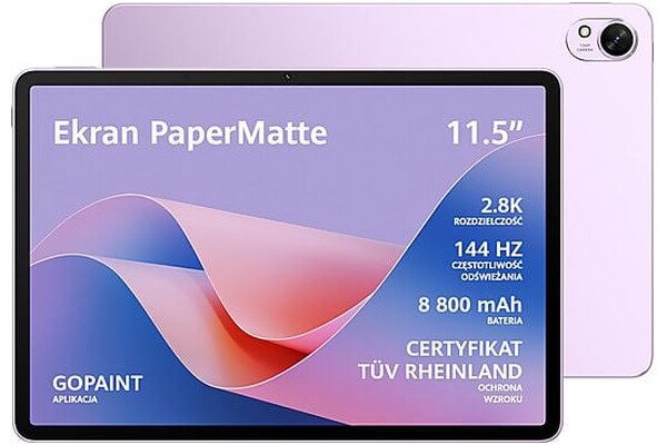 Tablet Huawei MatePad 11 11.50" HiSilicon Kirin 9000WE 8.0GB/256GB, WiFi, fioletowy