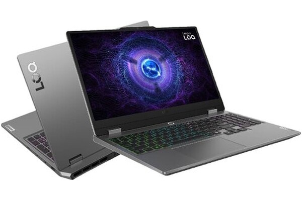 Laptop Lenovo LOQ 15 15.6" Intel Core i5 12450HX NVIDIA GeForce RTX 4060 16GB 1TB SSD szary