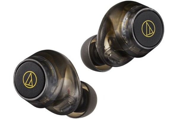 Słuchawki AUDIO-TECHNICA ATHCKS30TW Dokanałowe Bezprzewodowe Czarno-przezroczysty