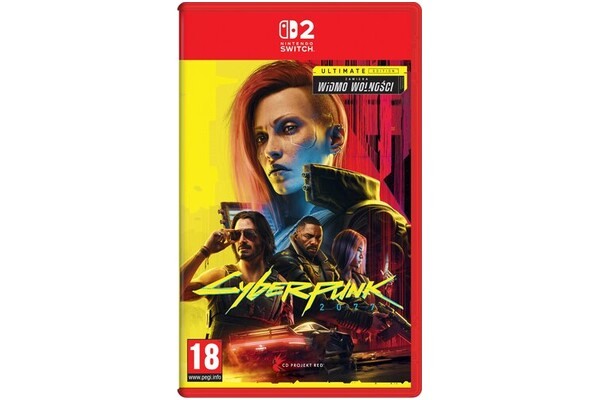 Cyberpunk Edycja 2077 Edycja Ultimate Nintendo Switch