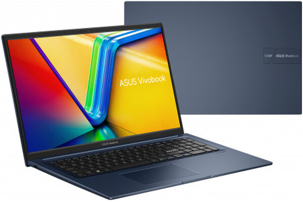 Laptop ASUS Vivobook 17 17.3" Intel Core i3 1215U INTEL UHD 8GB 512GB SSD Windows 11 Home niebieski