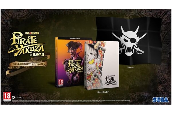 Like A Dragon Pirate Yakuza In Hawaii Edycja Steelbook PC