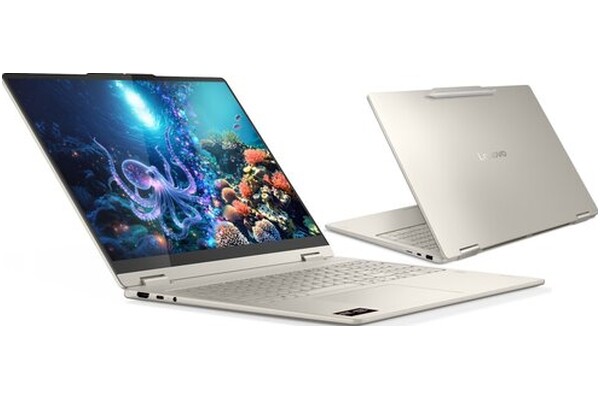Laptop Lenovo Yoga 7 16.0" AMD Ryzen AI 7 350 350 AMD Radeon 860M 16GB 512GB SSD Windows 11 Home perłowy