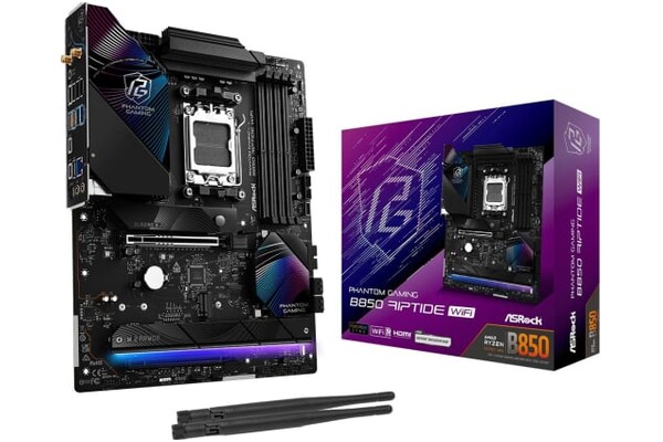 Płyta główna ASrock B850 Socket AM5 AMD B850 ATX