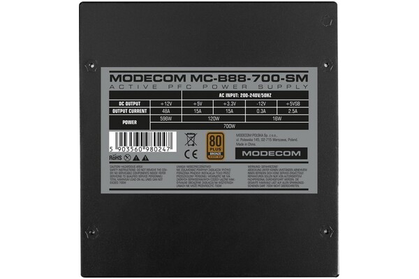 MODECOM MCB88700 700W ATX