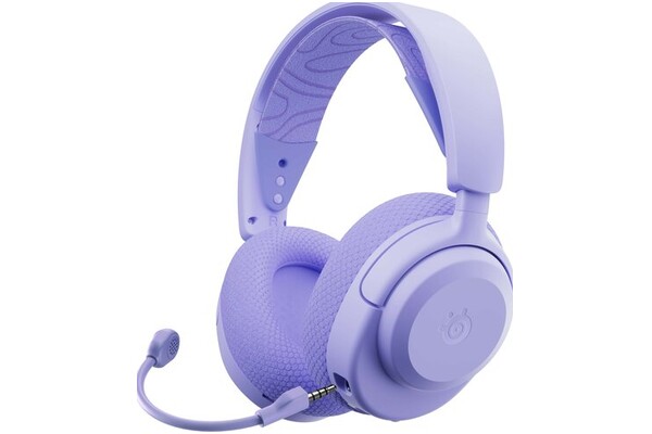 Słuchawki SteelSeries Arctis Nova 3X Nauszne Bezprzewodowe fioletowy