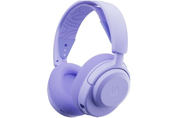 Słuchawki SteelSeries Arctis Nova 3X Nauszne Bezprzewodowe fioletowy