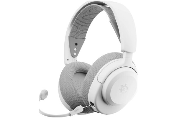 Słuchawki SteelSeries Arctis Nova 3X Nauszne Bezprzewodowe biały