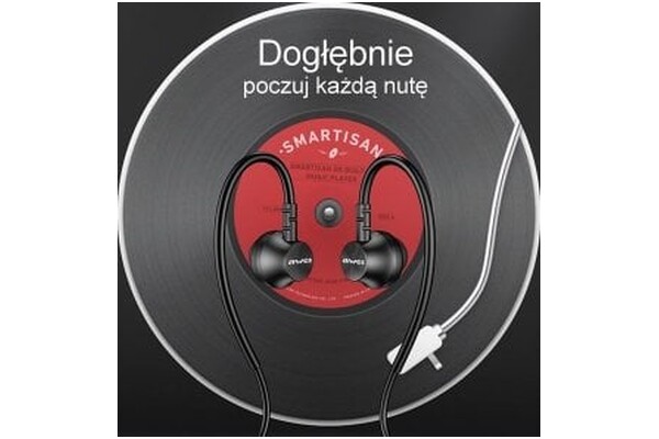 Słuchawki Awei L3 Douszne Przewodowe