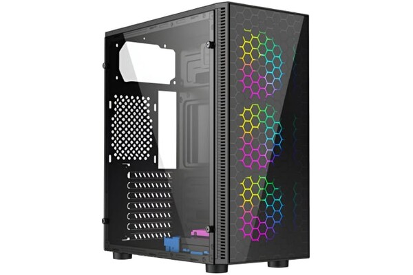 Obudowa PC Gembird CCCFCX550 Fornax X550 Midi Tower czarny