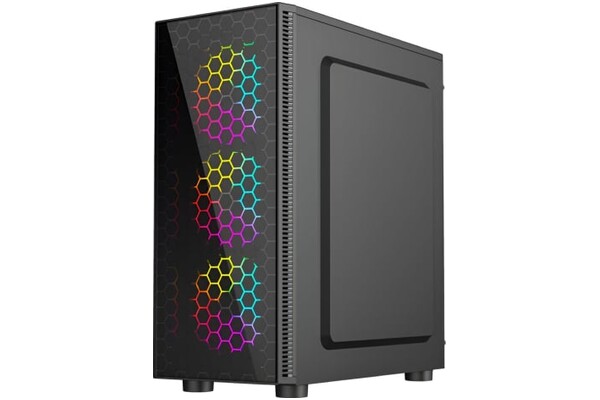 Obudowa PC Gembird CCCFCX550 Fornax X550 Midi Tower czarny