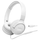 Słuchawki JBL Tune 520 Nauszne Przewodowe biały