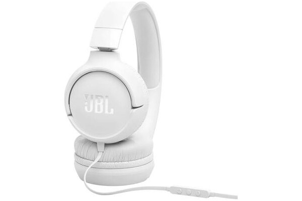 Słuchawki JBL Tune 520 Nauszne Przewodowe biały