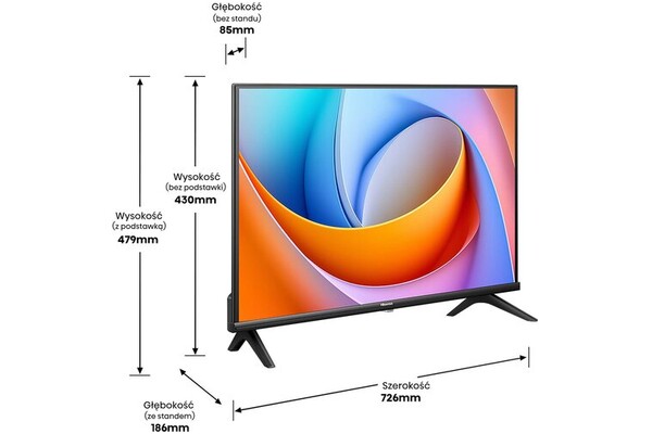 Telewizor Hisense 32A4Q 32" HD Ready