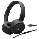 Słuchawki JBL Tune 520 Nauszne Przewodowe czarny