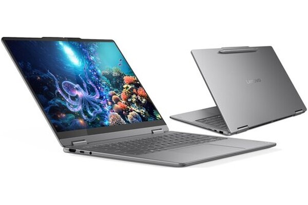 Laptop Lenovo Yoga 7 14.0" Intel Core Ultra 7 256V Intel Arc 140V 16GB 512GB SSD Windows 11 Home szary
