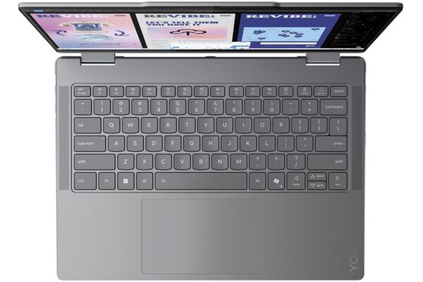 Laptop Lenovo Yoga 7 14.0" Intel Core Ultra 7 256V Intel Arc 140V 16GB 512GB SSD Windows 11 Home szary