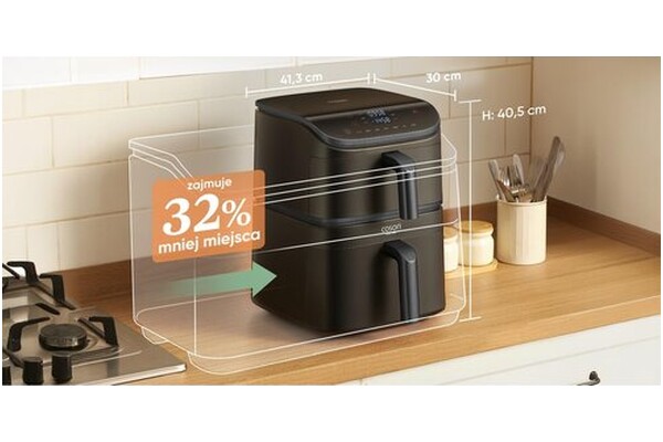 Frytkownica beztłuszczowa Air Fryer COSORI CAF-DC121-AEUR 2630W