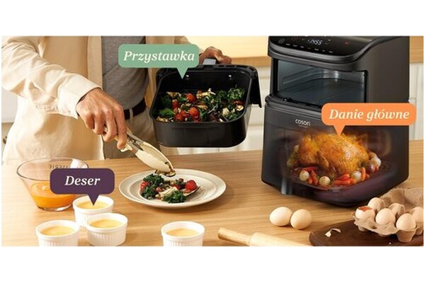 Frytkownica beztłuszczowa Air Fryer COSORI CAF-DC121-AEUR 2630W