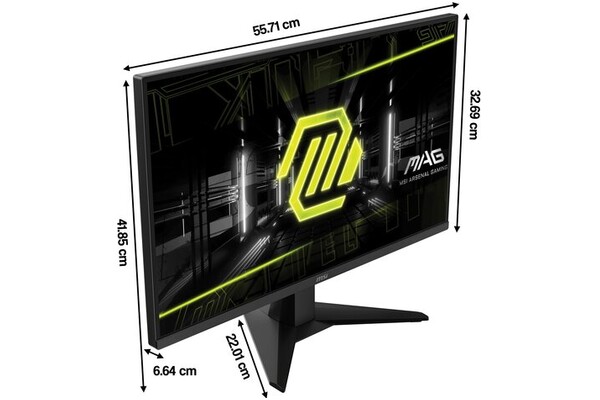 Monitor 24.5" MSI MAG MAG 255F czarny