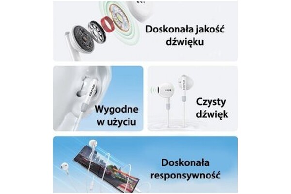 Słuchawki Awei PC6T Douszne Przewodowe